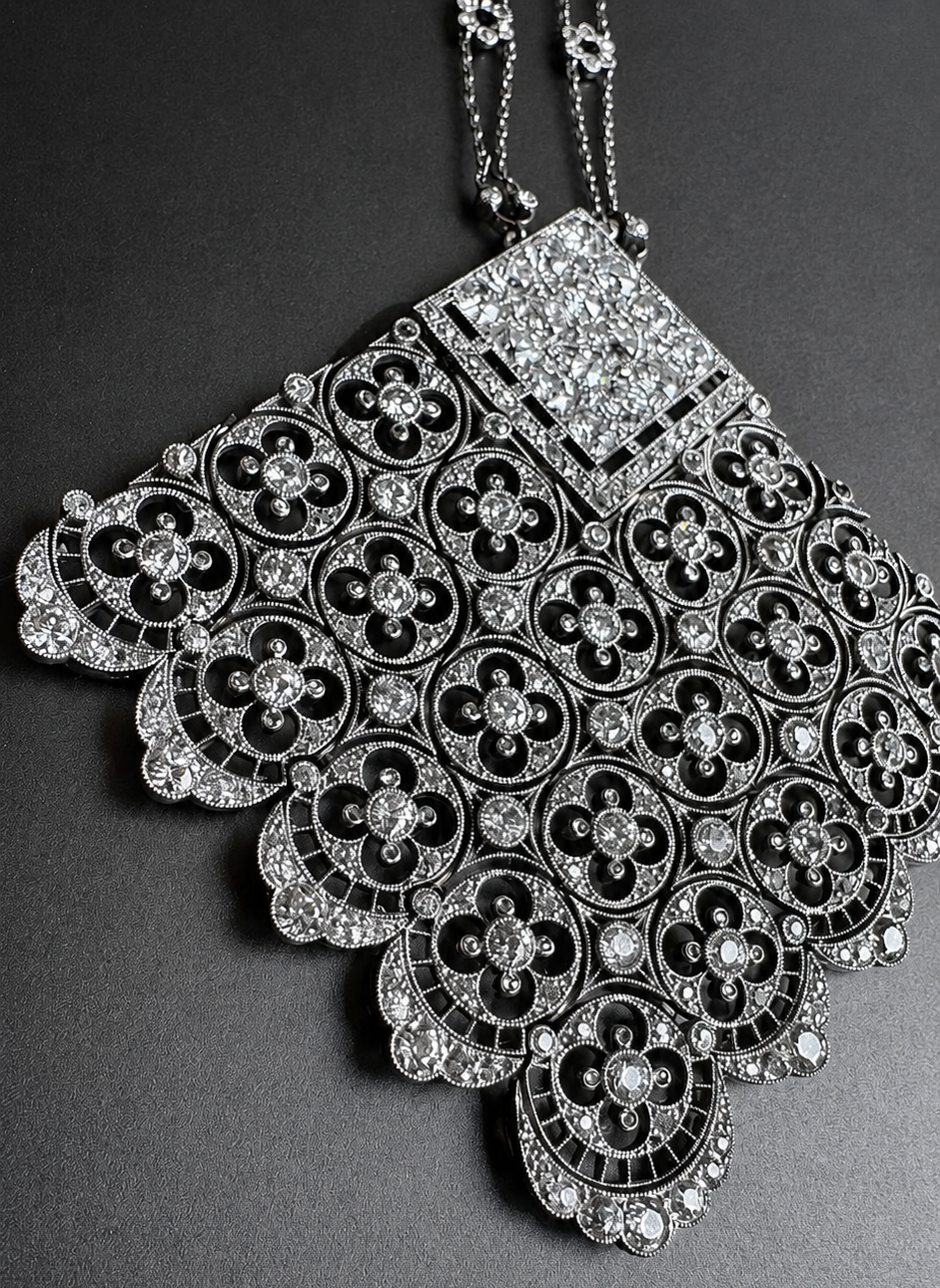 Antique diamond necklace from Persis Jewels