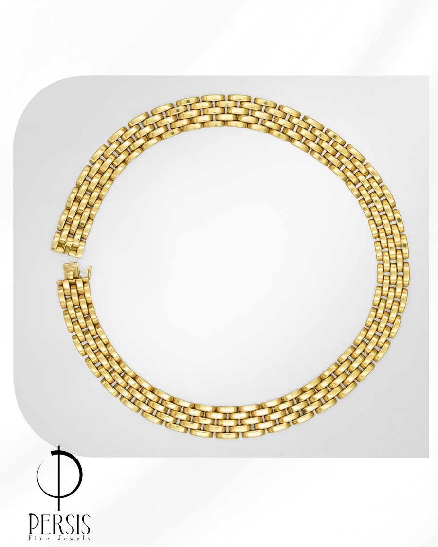 Woven Gold Bracelet