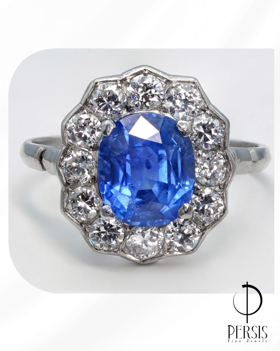 Ceylon Sapphire Cluster